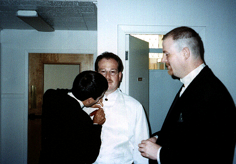The eager groom